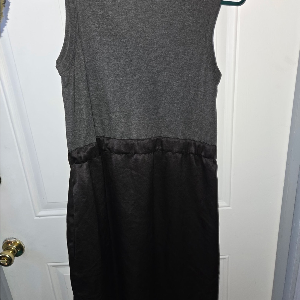 Simply Vera Vera Wang Charcoal and Black Dress